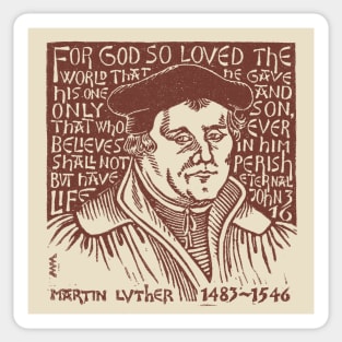 Martin Luther Sticker